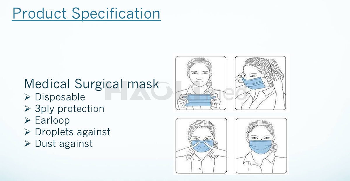 Disposable medical masks and surgical mask HAOLIME