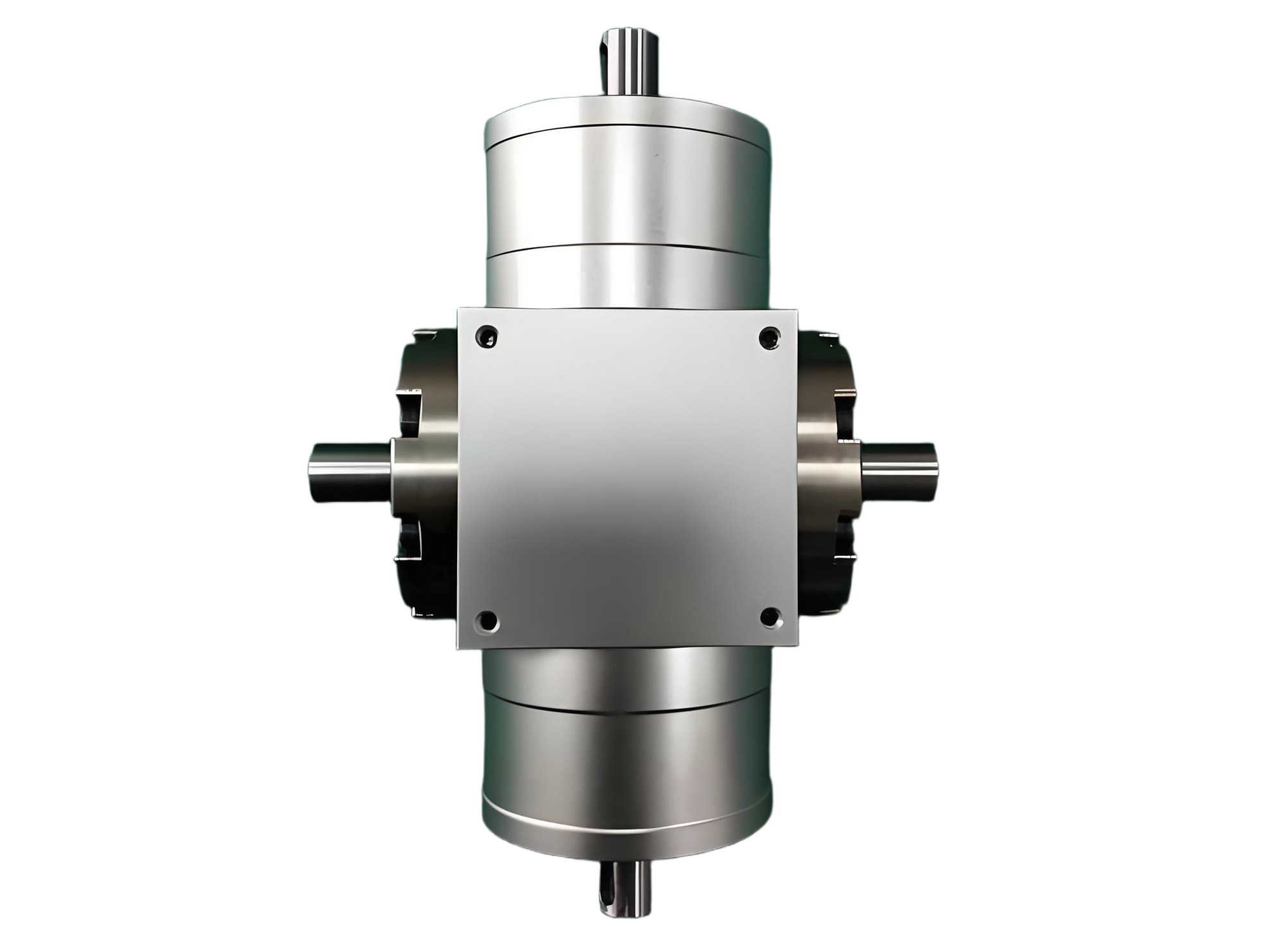 Vinkelväxel med axelingång 90 grader spiralformad konisk kugghjulsutväxling