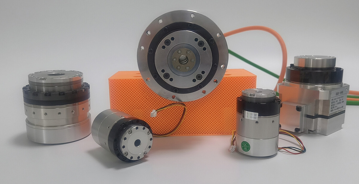 harmonic drive robot joint motor