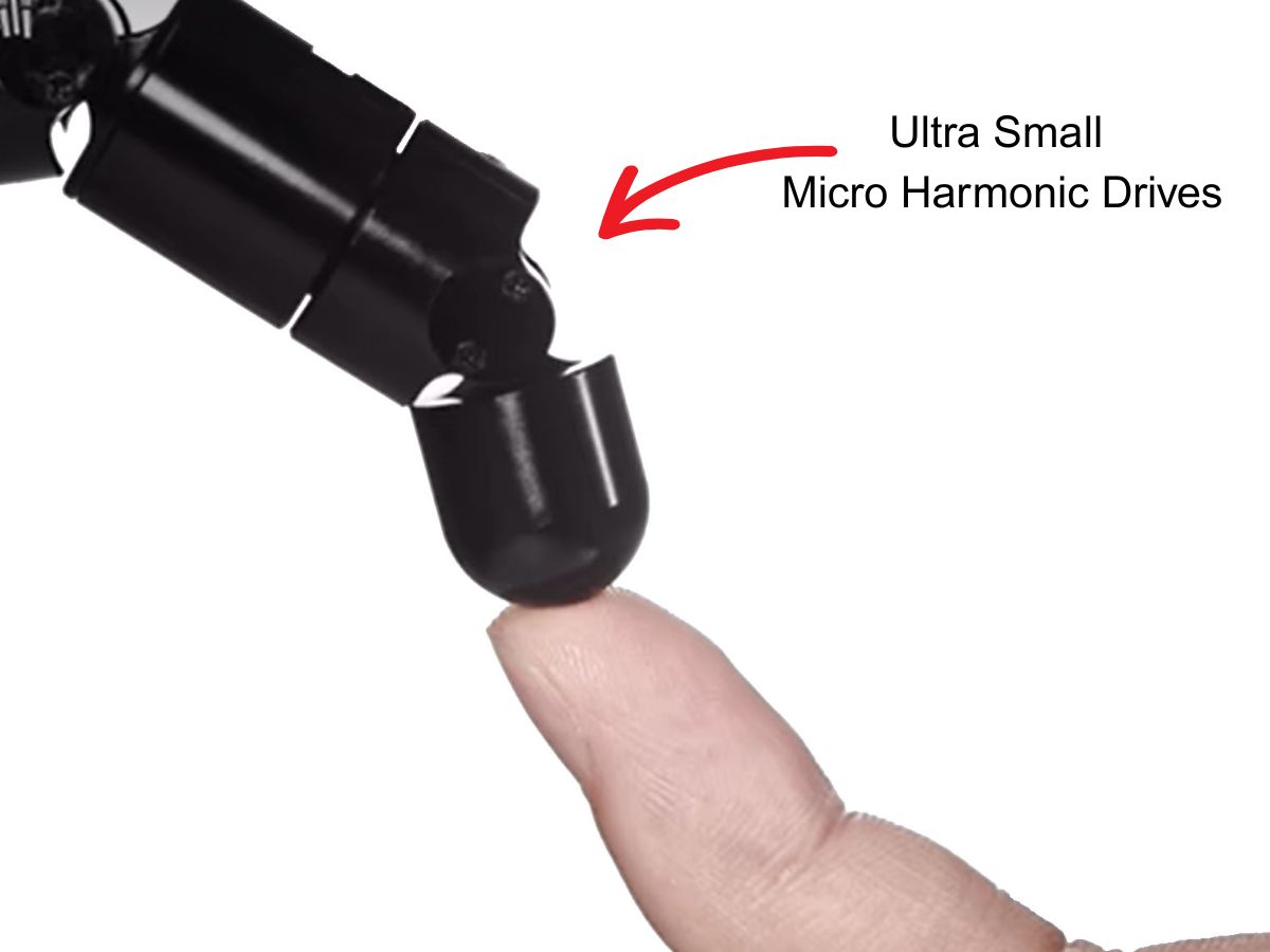 HONPINE utvecklar världens första 1.2cm CS mikro-harmoniska växel designad för humanoida robotfingrar
