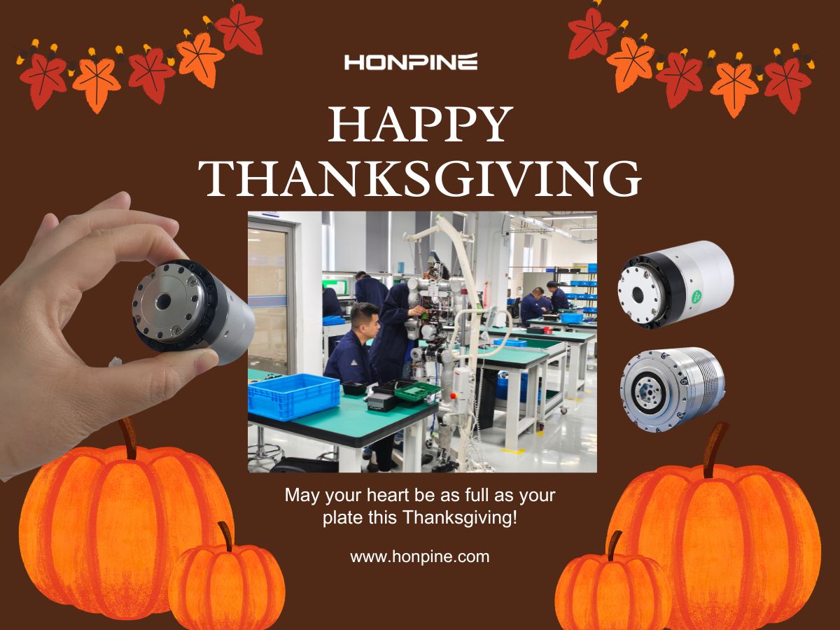 HONPINE uttrycker tacksamhet på Thanksgiving till varje medarbetare som engagerar sig i precisionsöverföringsindustrin