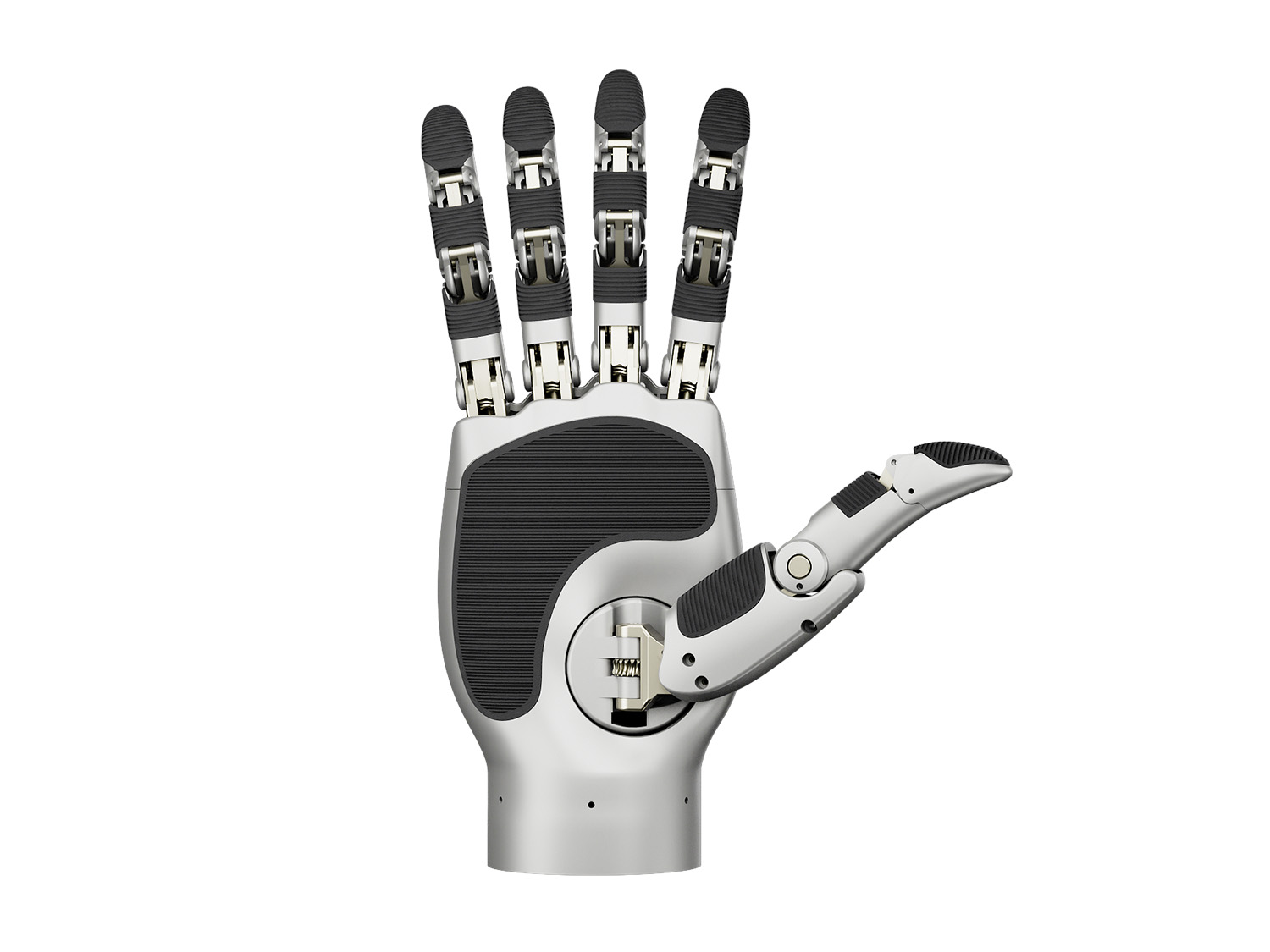 Högpresterande robotisk människolik bionisk fingerfärdig hand med exakt styrning  