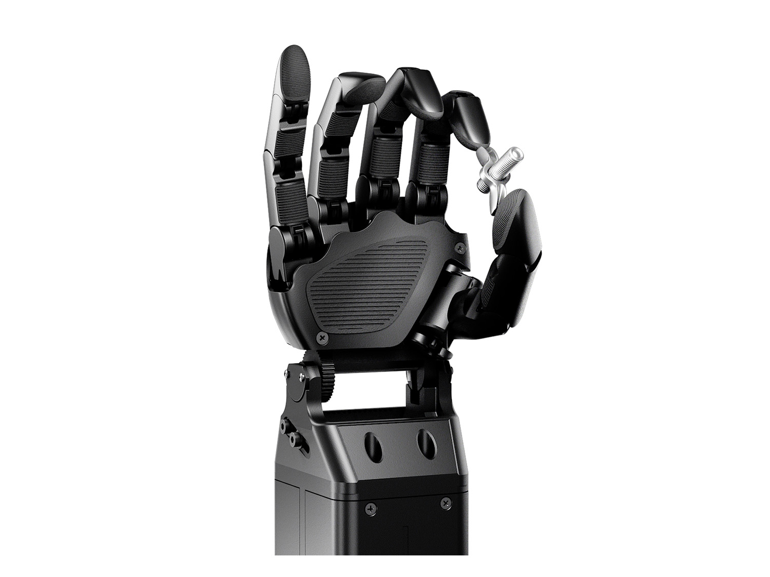 Fingerfärdig robot hand