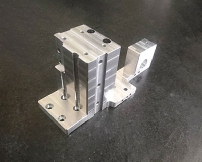 Högprecisionsbearbetade delar i aluminiumlegering 
