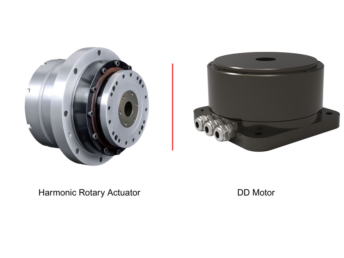 DD-motorer VS harmoniska roterande ställdon