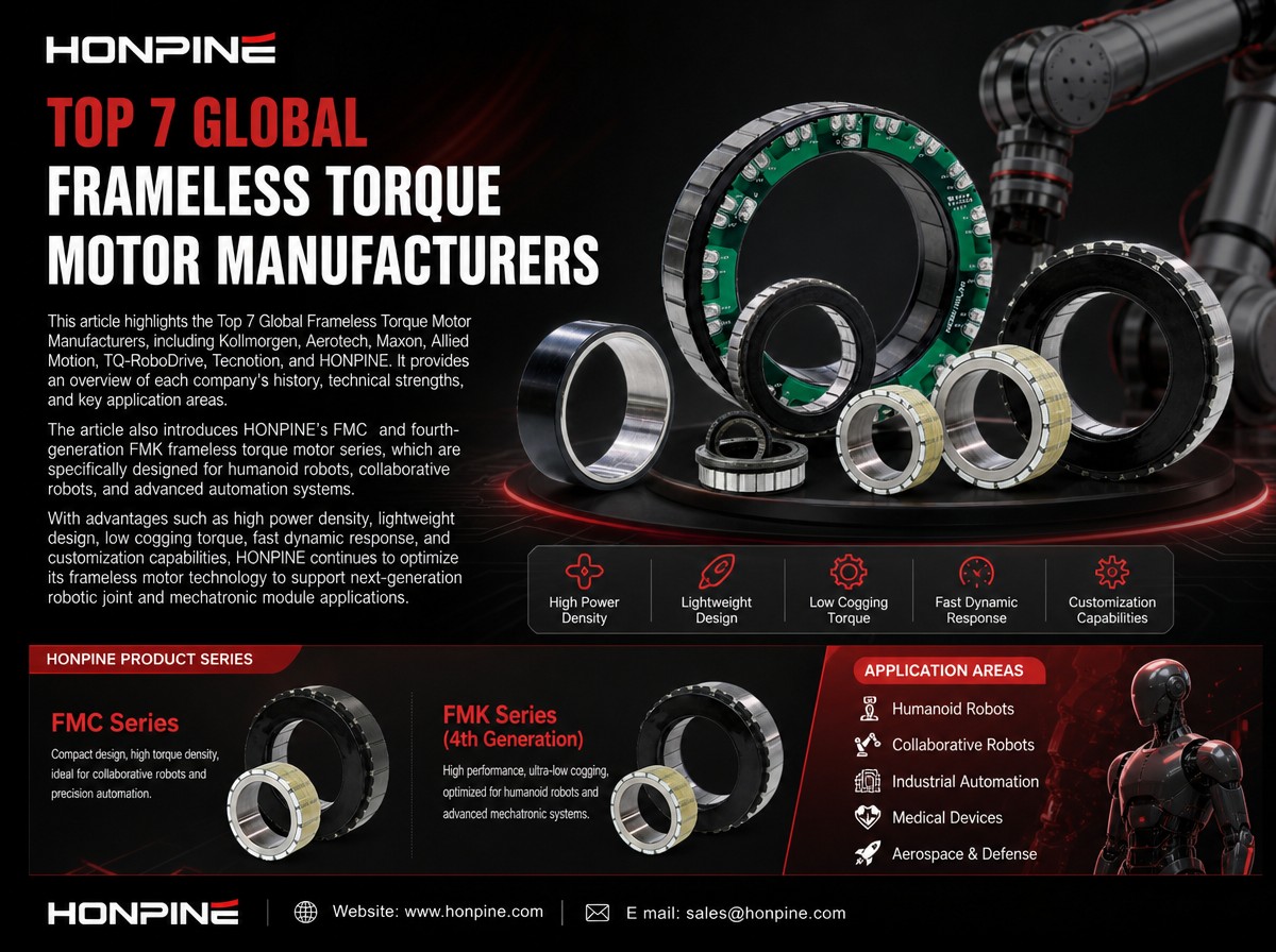 frameless torque motor supplier