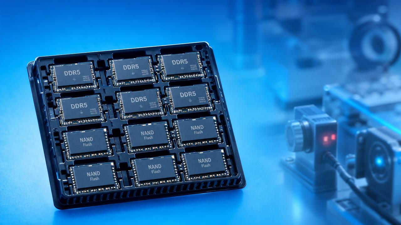 Sydkoreas DRAM- och NAND-exportboom driver upp minnespriserna och omformar leveranskedjorna för robotik och smarta enheter