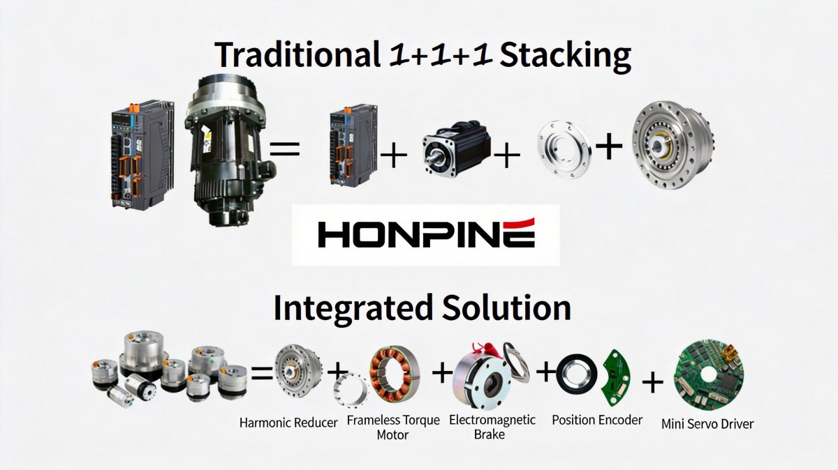 harmonic drive servo actuator