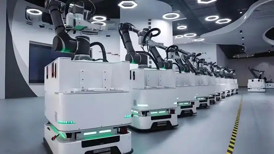 Hjulnavmotor för AMR-autonoma mobila robotar