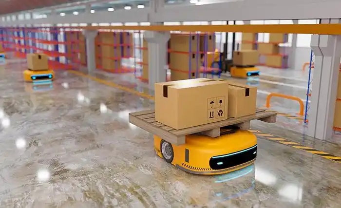 Hjulnavmotor för intelligenta mobila robotar