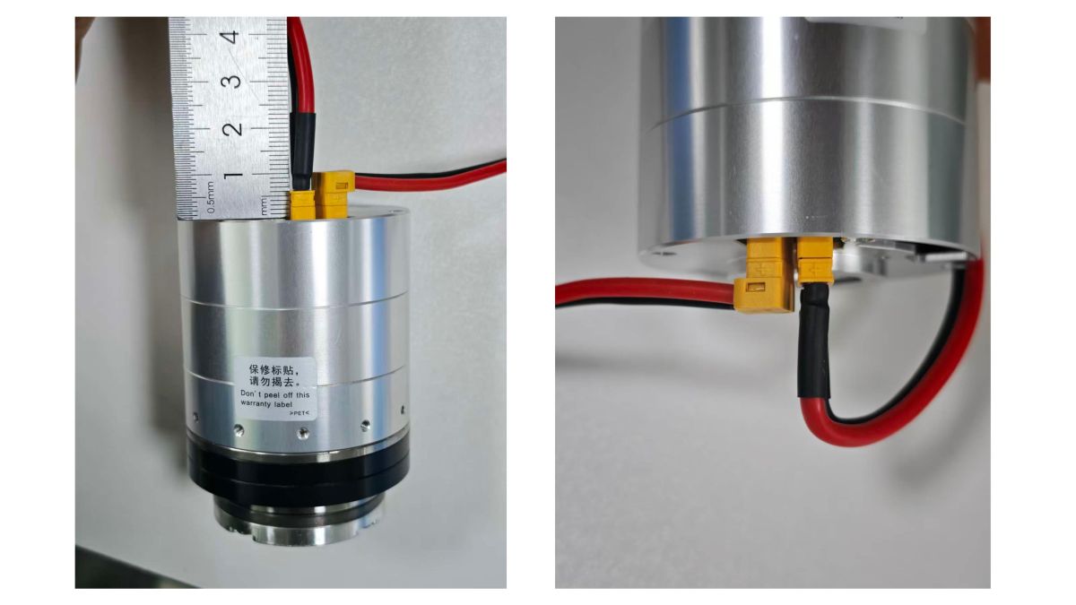harmonic drive robot joint actuator cable routed harmonic drive robot joint actuator cable routed