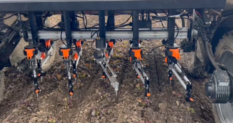 Weeding equipment harmonic joint module Weeding equipment harmonic joint module