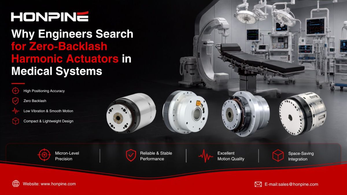 medical equipment harmonic drive rotary actuator