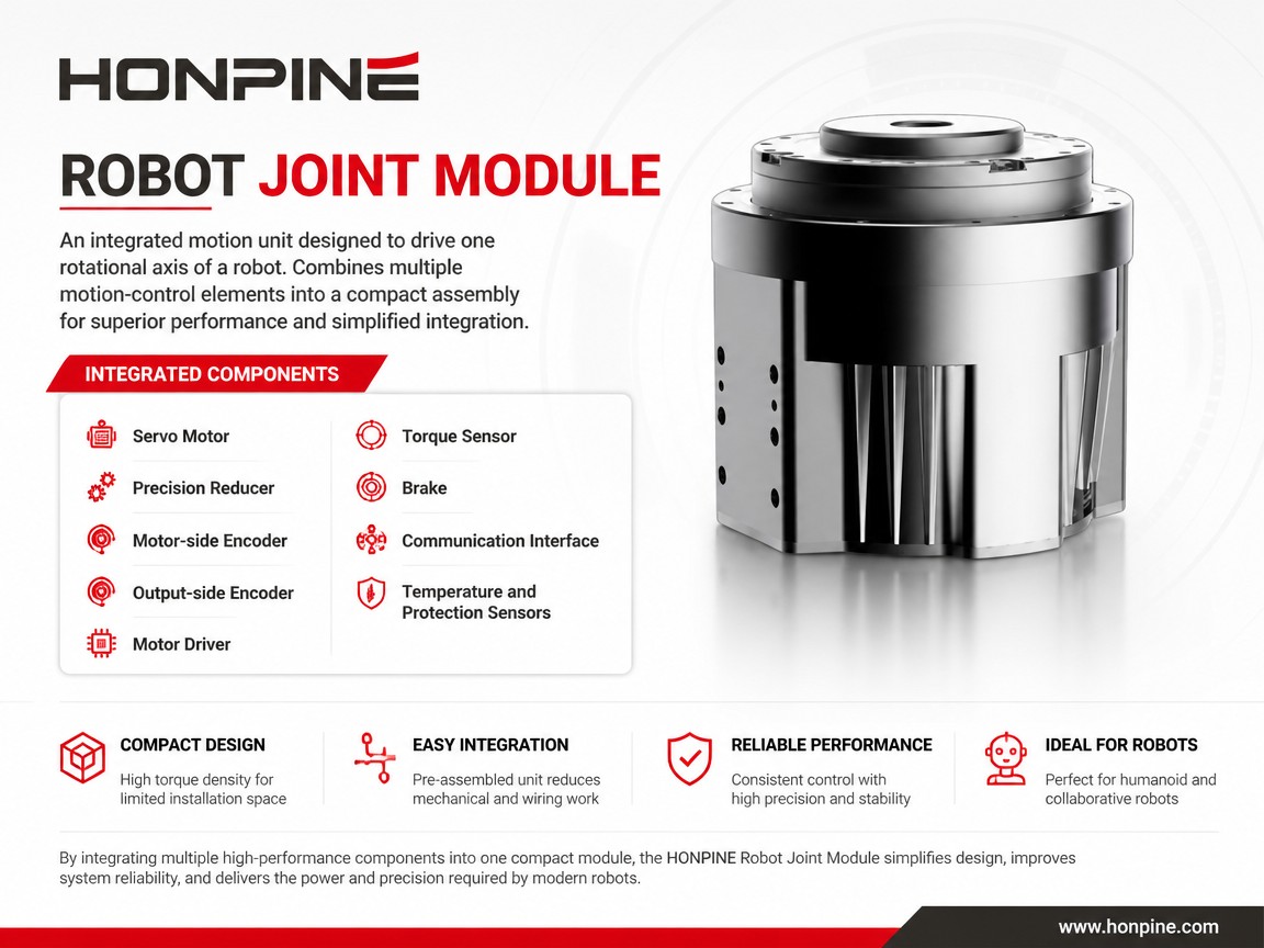 entegre tork sensörlü robot eklem modülü tork kontrolü