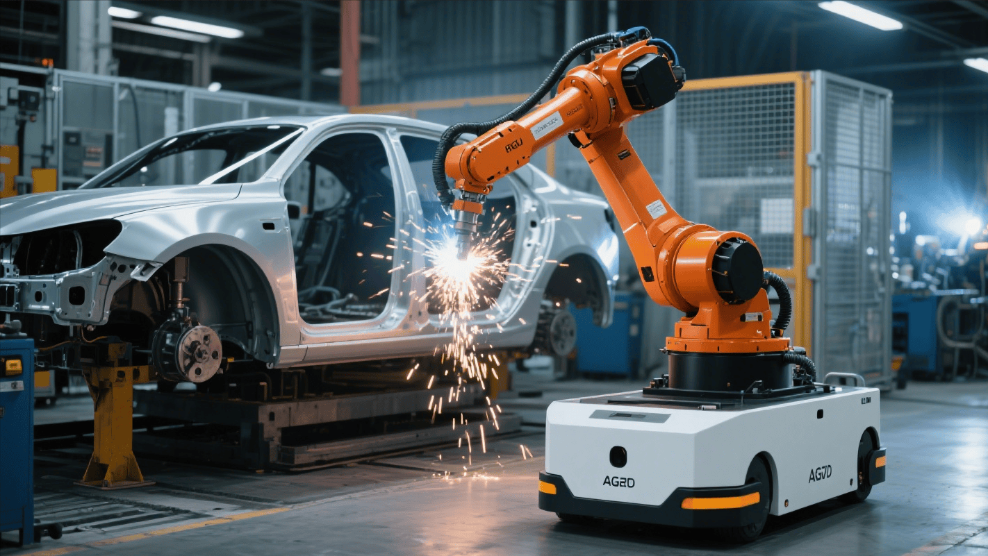 Roboter mit harmonischem Antrieb