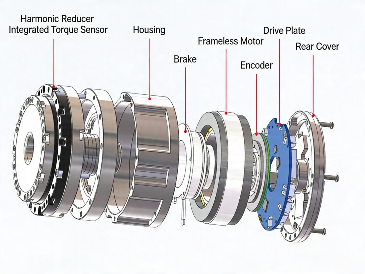 harmonic drive robot joint actuator harmonic drive robot joint actuator