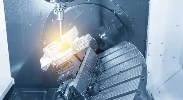 Harmonischer Antrieb für 3+2-Achsen-CNC-Bearbeitung