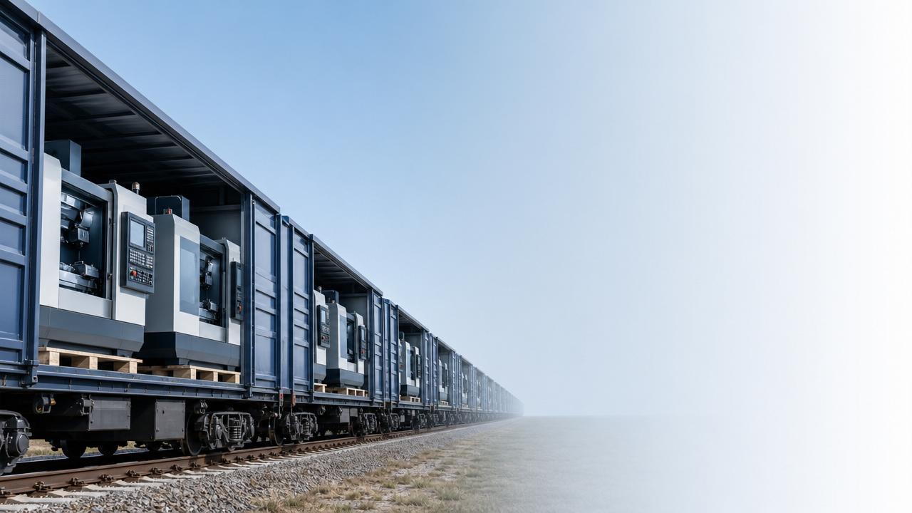 China-Europe Railway Express hat kumulativ 130000 Züge überschritten, der Warenwertanteil von Maschinen und Anlagen ist auf 37% gestiegen
