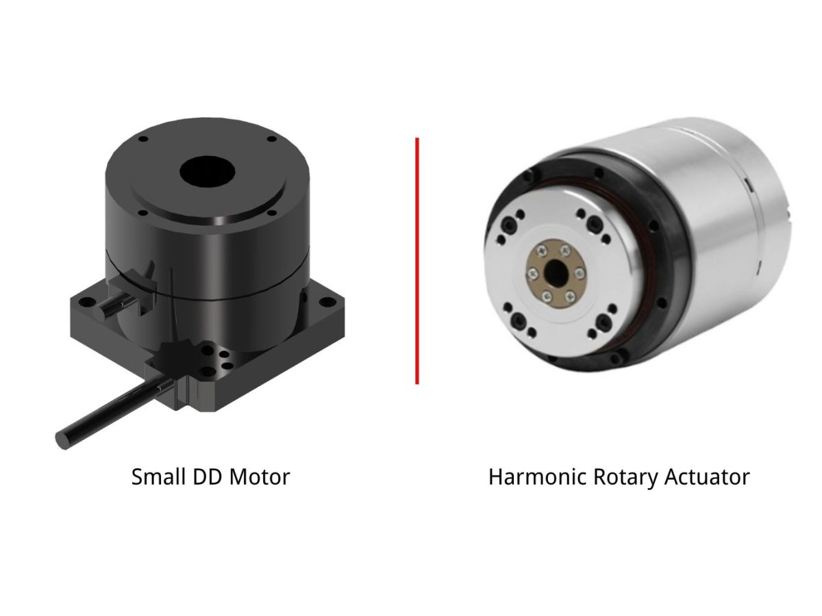 dd-motor vs. harmonic-aktuator dd-motor vs. harmonic-aktuator