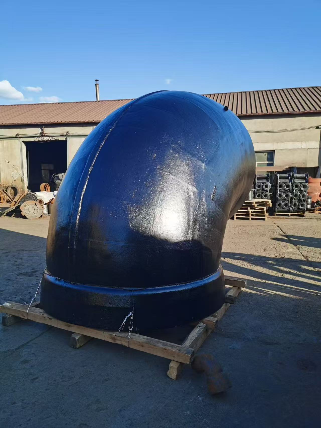 Cotovelo 90° de solda de encaixe de grande diâmetro