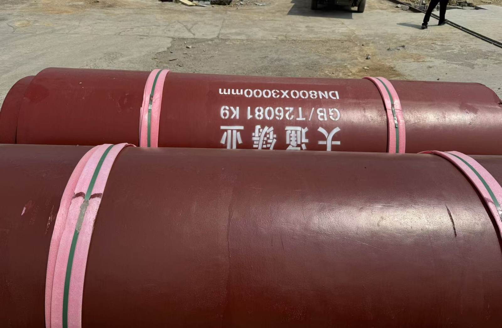 Tubos de cravação de ferro fundido dúctil personalizados