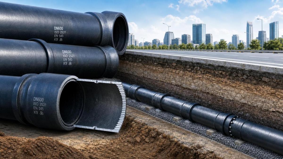 What type of pipe is ductile iron? What type of pipe is ductile iron?