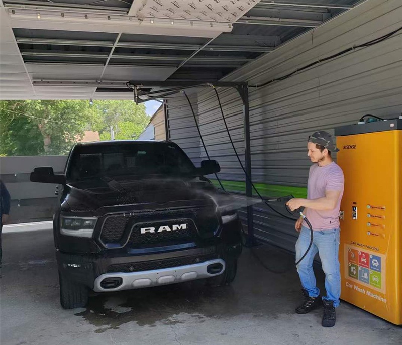 Máquina de lavado de vehículos de autoservicio PQ-121