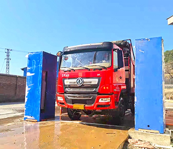 Winner Car Wash 130T Máquina lavadora de ruedas para obras de construcción de alta resistencia