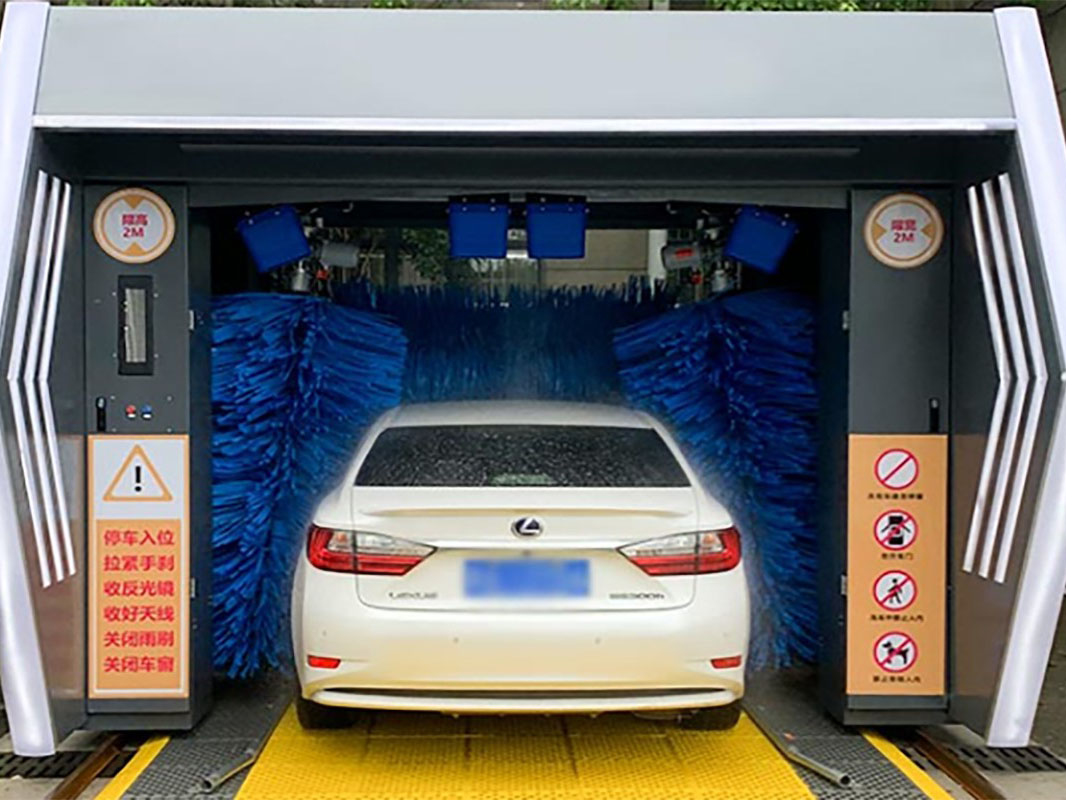 Principio de funcionamiento de la máquina de lavado de autos de autoservicio