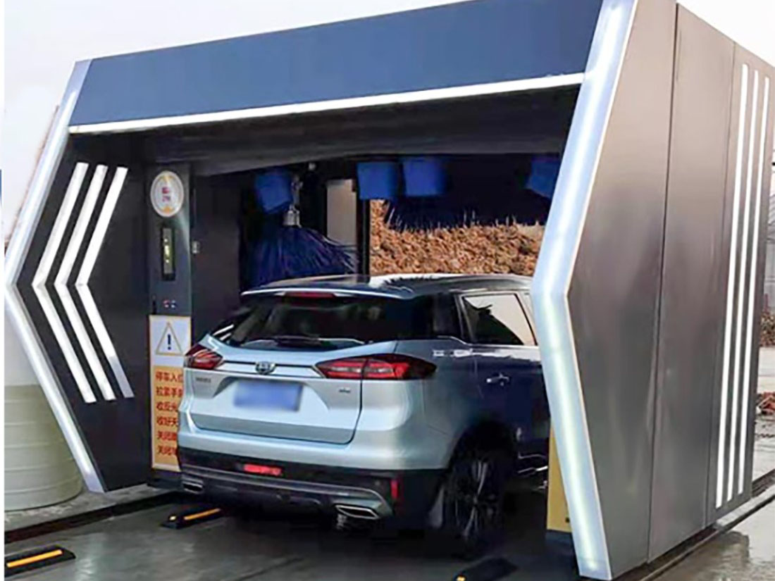 Máquina de lavado de autos de autoservicio