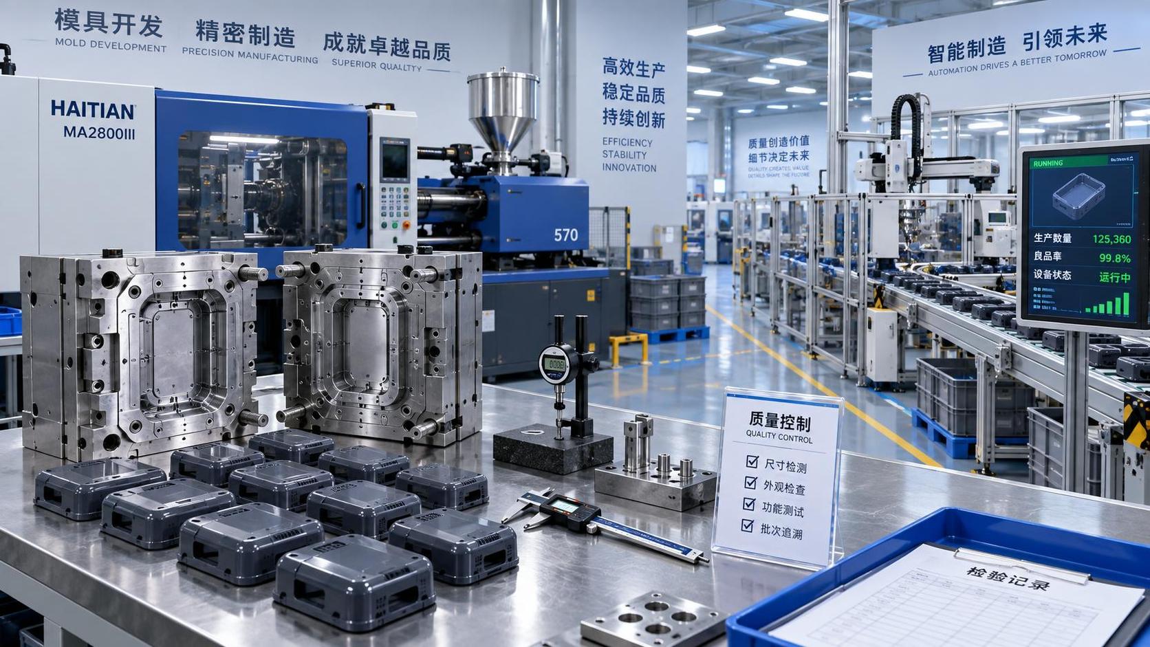 So bewerten Sie eine Fabrik für spritzgegossene Produkte vor Produktionsbeginn