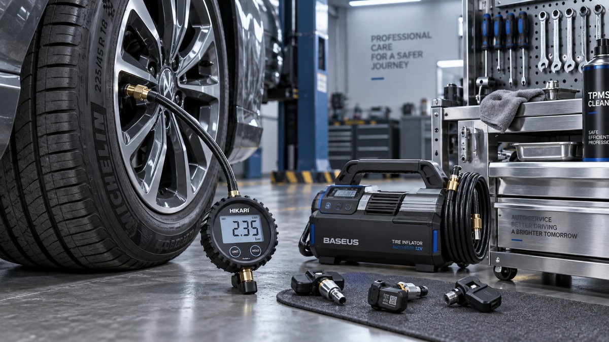 Warum bleibt die TPMS-Warnleuchte nach dem Aufpumpen der Autoreifen an?