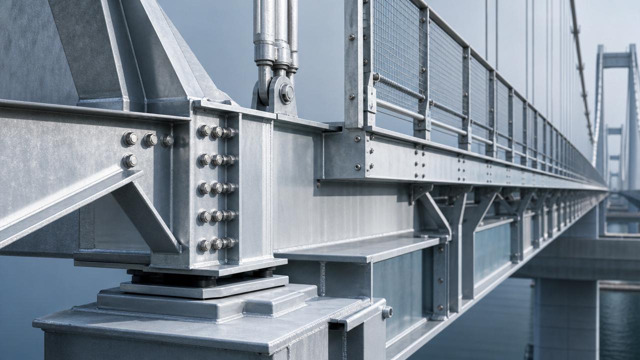 Melhores usos da chapa suspensa em componentes de pontes