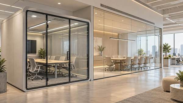 Vorgefertigter Büro-Pod vs. fest eingebauter Raum: Welche Lösung schafft schneller Kapazität? Vorgefertigter Büro-Pod vs. fest eingebauter Raum: Welche Lösung schafft schneller Kapazität?