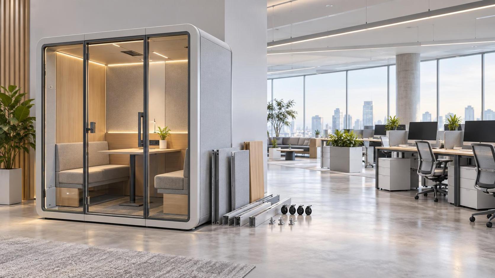 The Real Cost of Prefabricated Office Pods Compared With Conventional Fit-Outs