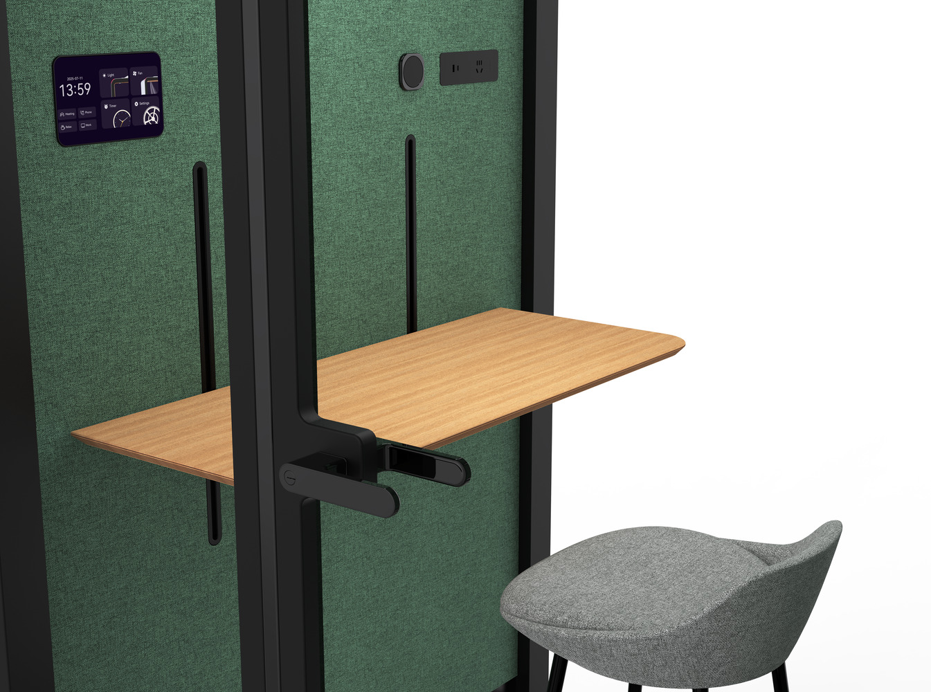 TB-WH Büro-Telefonkabine für 1–2 Personen