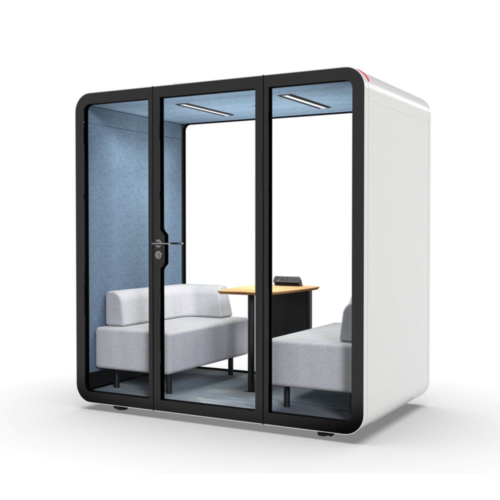 TB-M Büro-Telefonkabine für 2–4 Personen
