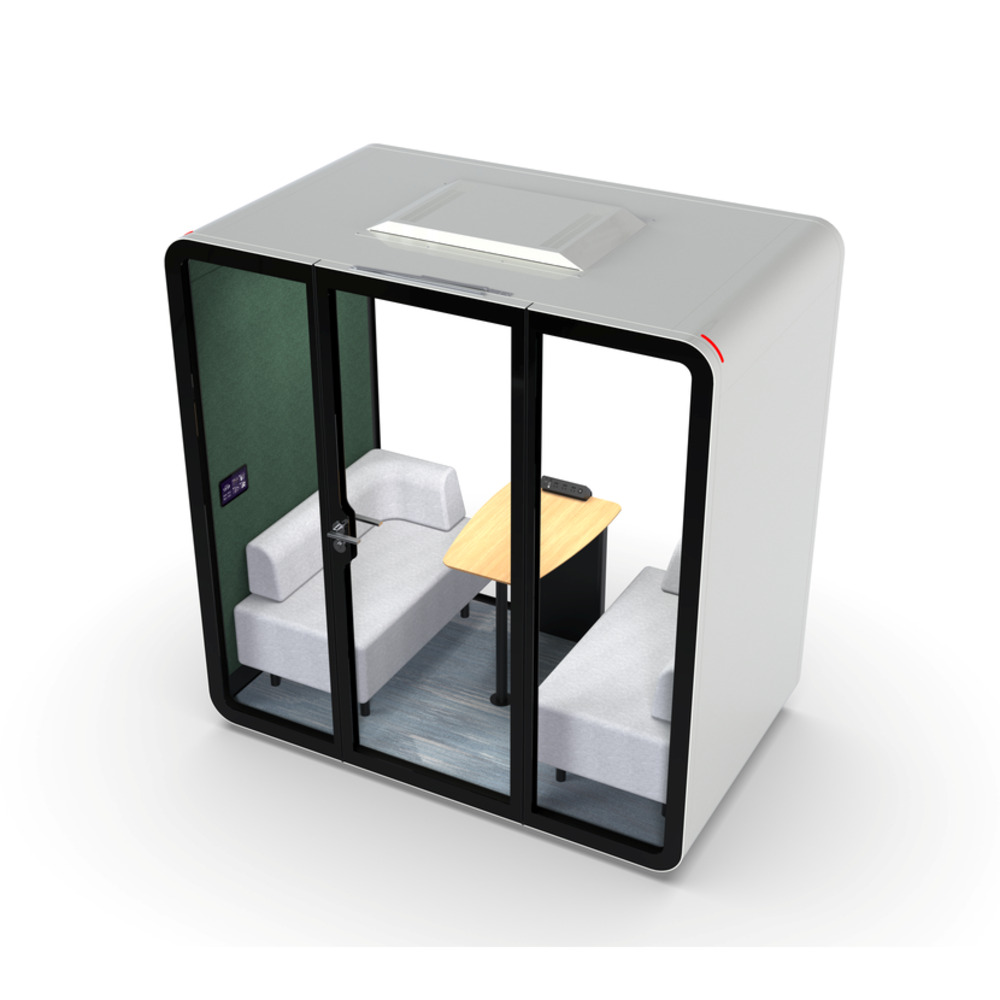 TB-M Büro-Telefonkabine für 2–4 Personen