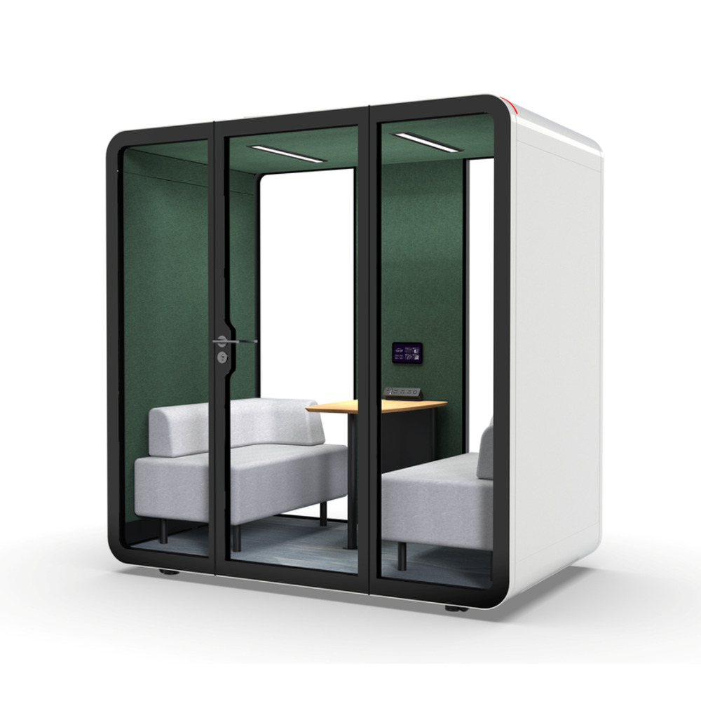 TB-M Büro-Telefonkabine für 2–4 Personen