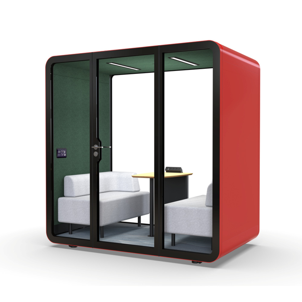 TB-M Büro-Telefonkabine für 2–4 Personen