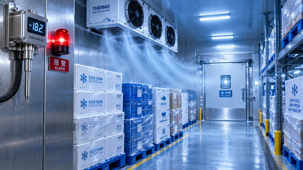 When is a cold room temperature alarm setpoint too wide? Quando a faixa de ajuste do alarme de temperatura de uma câmara frigorífica é ampla demais?