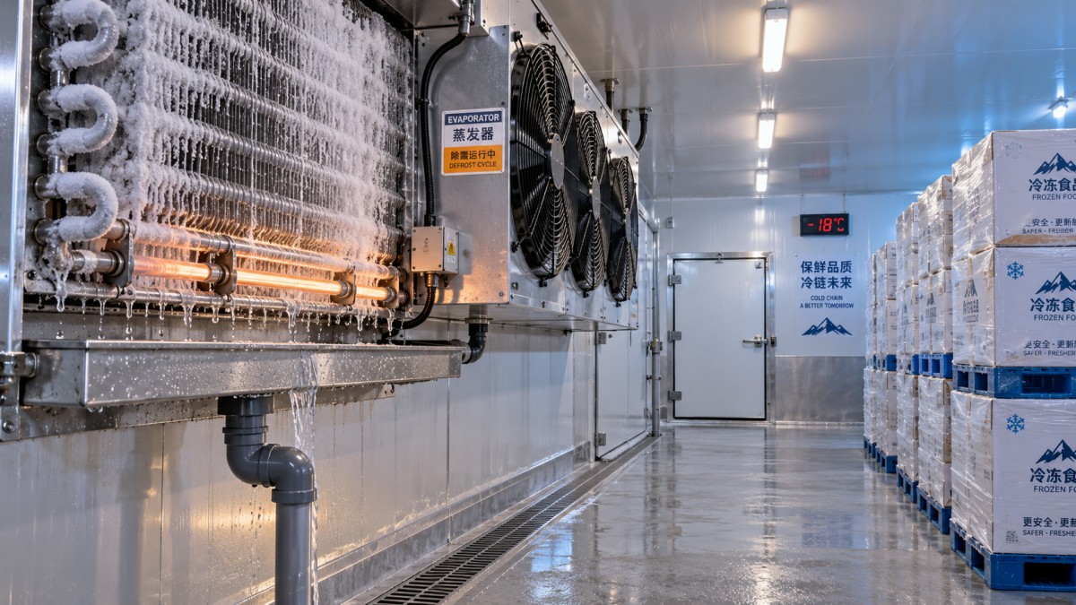 Por que a temperatura da câmara fria aumenta durante o ciclo de degelo