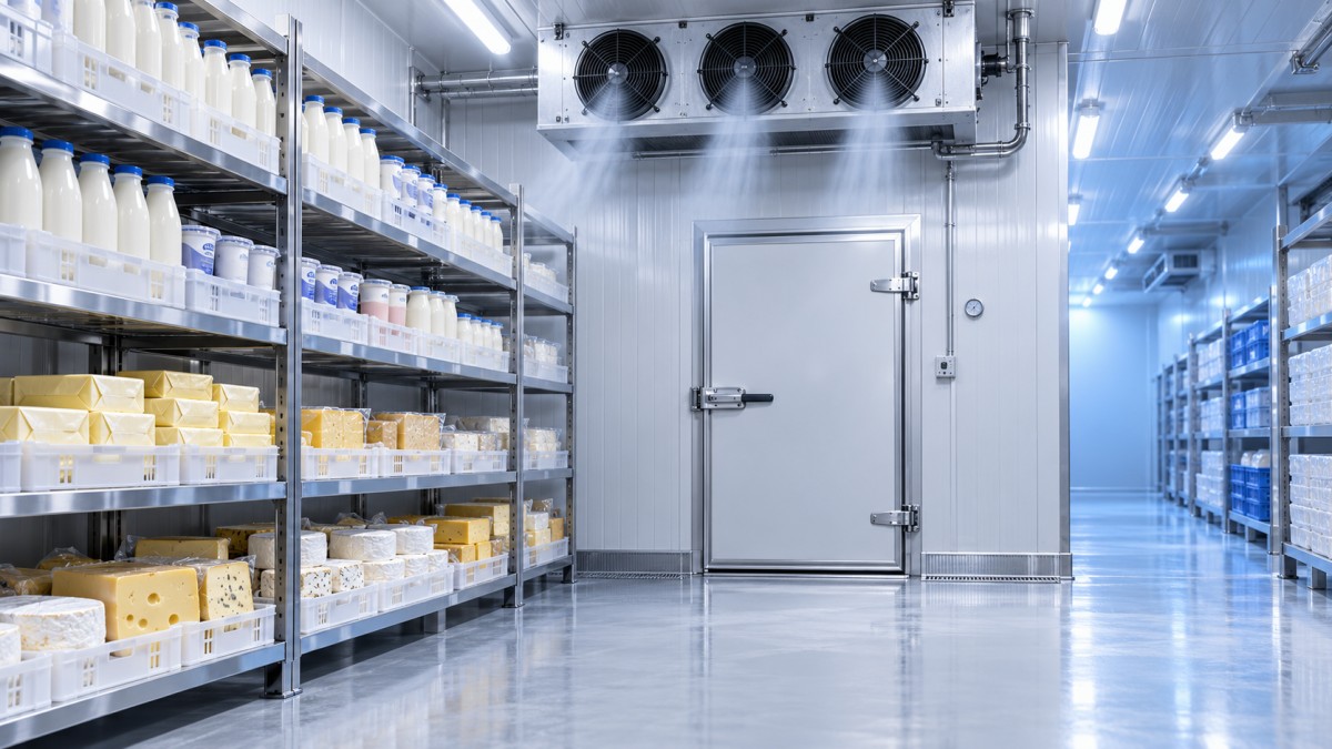 Choosing a cold room temperature for dairy storage Escolha da temperatura da câmara frigorífica para armazenamento de produtos lácteos