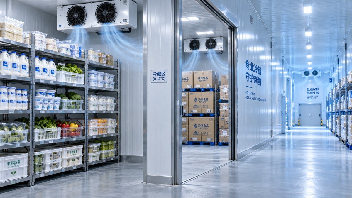 Can one cold room temperature suit mixed food products? Uma única temperatura de câmara frigorífica pode atender a produtos alimentares mistos?