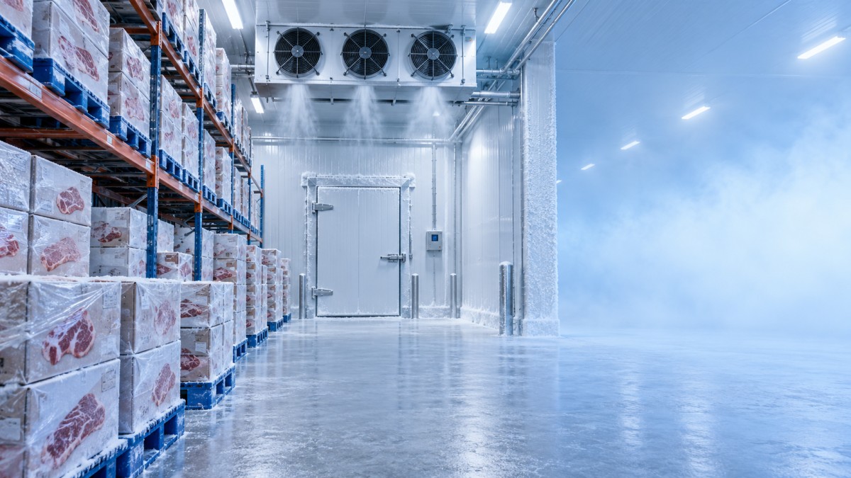 What cold room temperature is needed for frozen meat storage? Que temperatura de câmara frigorífica é necessária para o armazenamento de carne congelada?