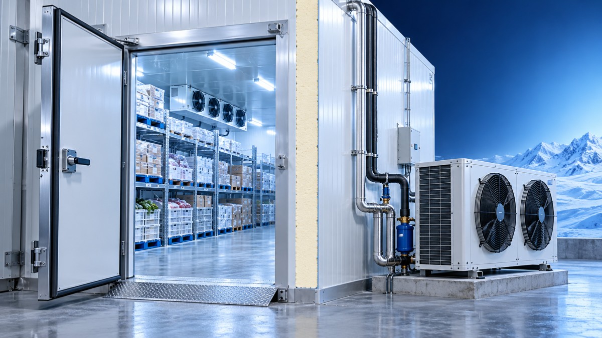 What factors have the biggest effect on cold room cost? Quais fatores têm o maior impacto no custo de uma câmara frigorífica?