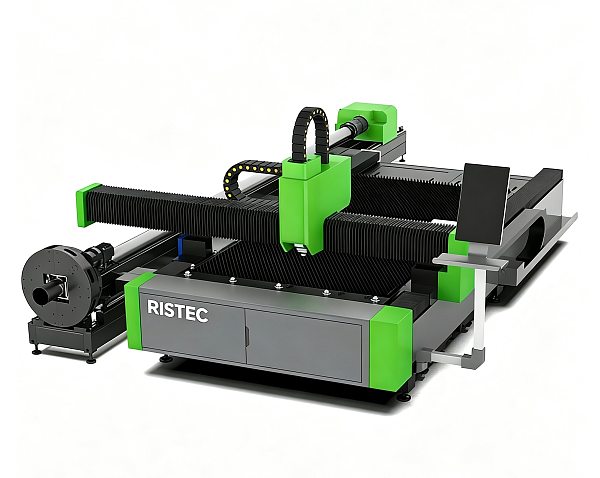 máquina de corte a laser para chapas e tubos
