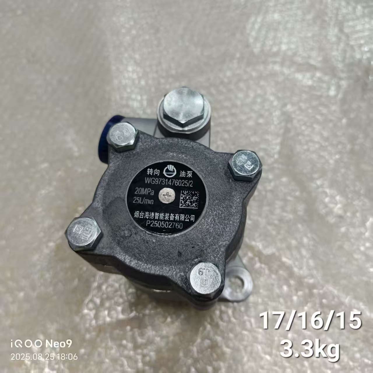 Bomba de Direção Hidráulica WG97314760252