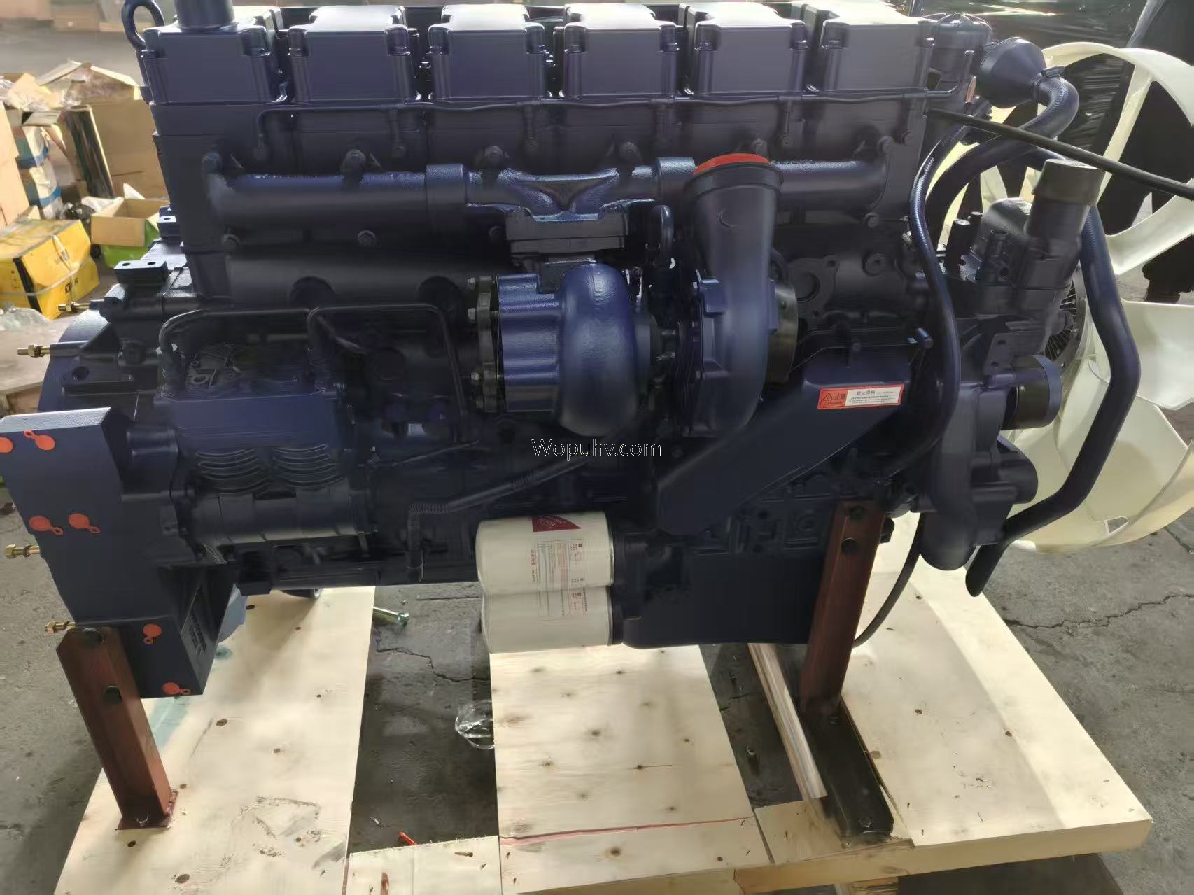 SINOTRUK HOWO 336HP WD615.47 Montagem do motor diesel
