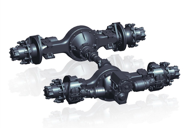 Eixo motriz tandem de redução simples XST-26-470ADB | Eixo para caminhão pesado